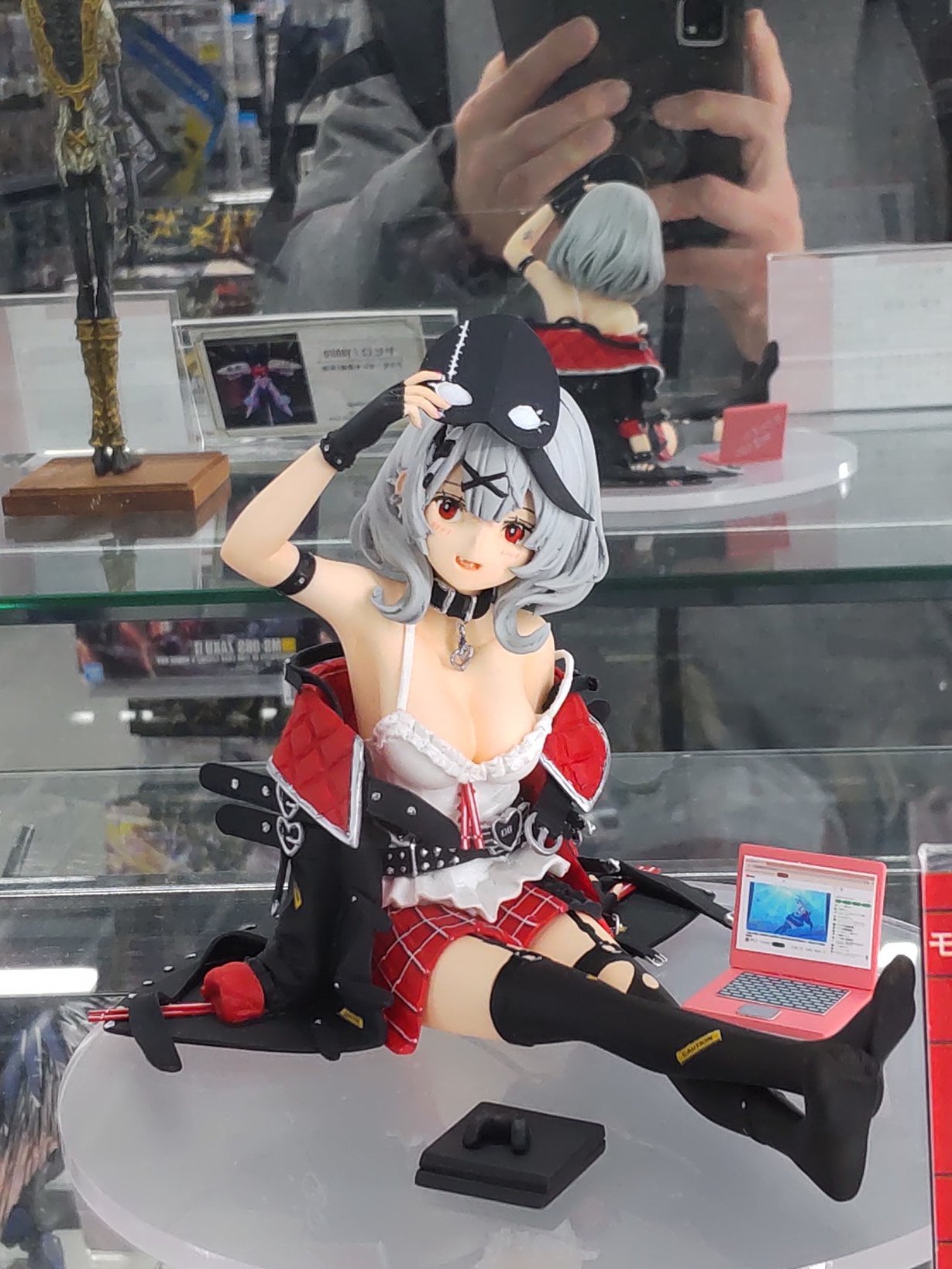 塗装済み完成品 沙花叉クロヱ ガレージキット ホロライブ 塗装済み完成