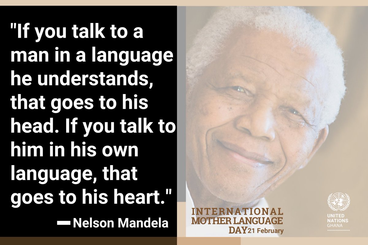 UNinGhana's tweet photo. On #motherlanguageday, we celebrate the cultural and linguistic diversity of languages, and their role in fostering unity, understanding and peace.

Tell us how you say #Peace🕊️ in your mother tongue. https://t.co/kch1VFdbVb