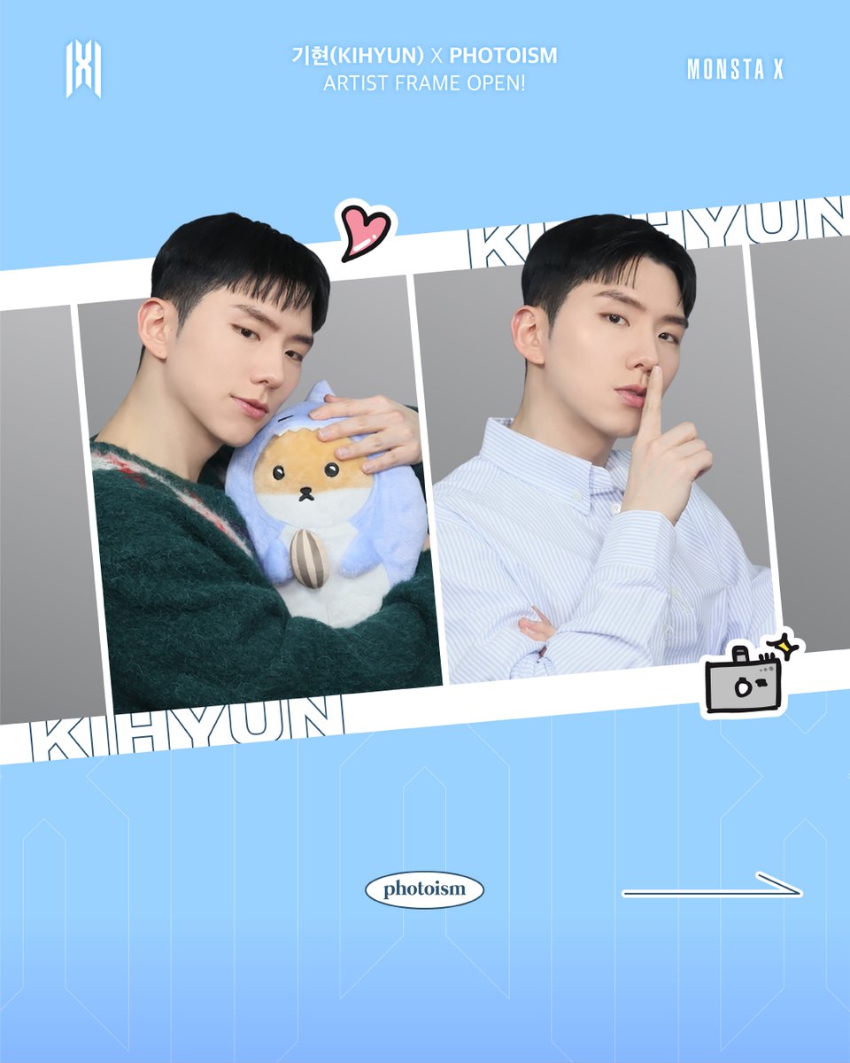 photoism_kr's tweet photo. PHOTOISM X 기현
ARTIST FRAME OPEN !

To. 몬베베💙
오래 기다려준 몬베베를 위해

기현 아티스트 프레임 오픈 !
존재만으로 선물인 ..
유기현 왜 이렇게 스윗해 ~

📆 2/24 - 3/30 https://t.co/sIUeM7xweJ