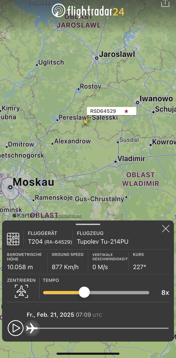holgidaun's tweet photo. Russia - Air Force Tu-214PU-SBUS RA-64529 #14FC11 als RSD64529 gelandet in Chkalovskiy
@thereccelizard
@Borrowed7Time
@IntelNightOWL https://t.co/YRrLrcpked