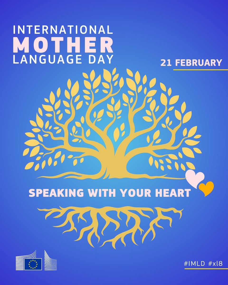 Translating for Europe (@translatores) on Twitter photo Our mother tongue is way more than just a language we use. It's part of our identity, our mentality, our personality. It preserves traditions, memory and unique forms of expression that reflect – and shape – the way we think.
#IMLD #xl8 <a href="/EU_Commission/">European Commission</a> <a href="/Piotr_Serafin/">Piotr Serafin</a> Our mother tongue is way more than just a language we use. It's part of our identity, our mentality, our personality. It preserves traditions, memory and unique forms of expression that reflect – and shape – the way we think.
#IMLD #xl8 <a href="/EU_Commission/">European Commission</a> <a href="/Piotr_Serafin/">Piotr Serafin</a>
