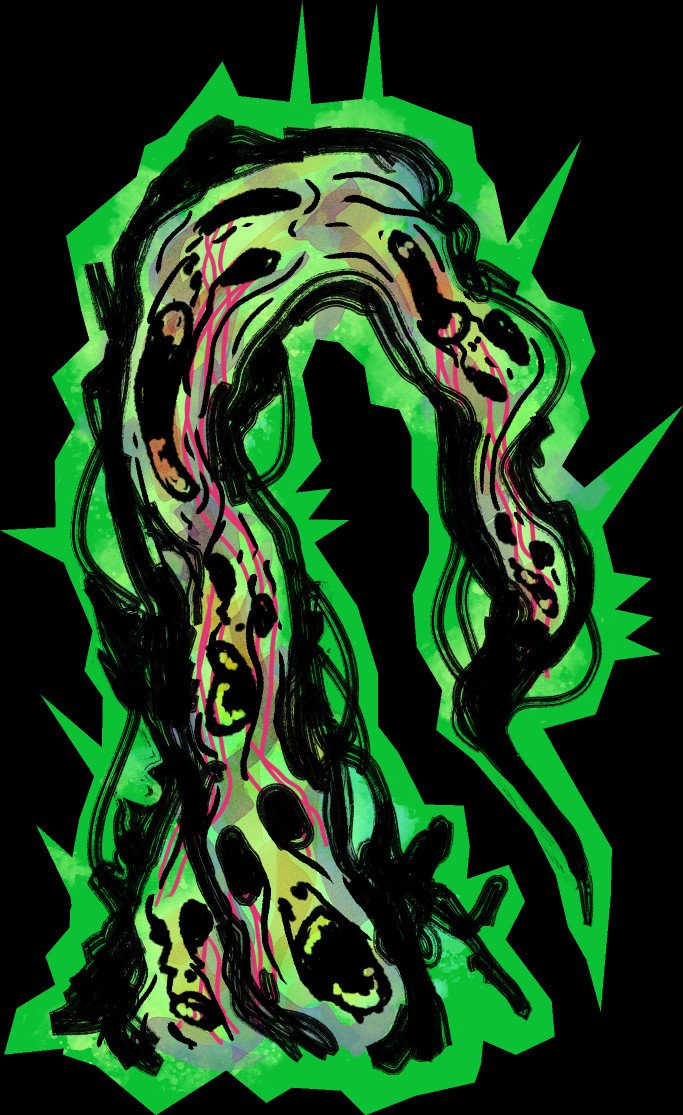 PsySadPenguin's tweet photo. La siguiente semana hay rol y mis jugadores deben ESCAPAR de esto #rol #rpg #morkborg #dnd  #lodelrol #borg #ttrpg #monsterdesign #creature https://t.co/nFZtRp4olx