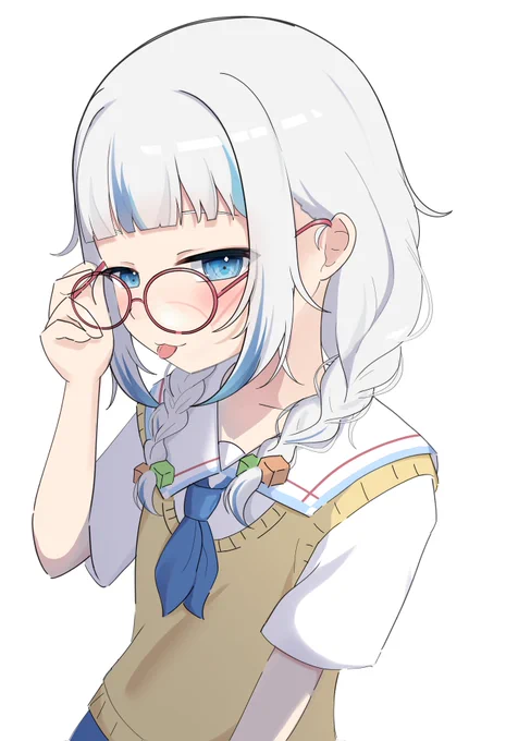 次のイラストのラフです 