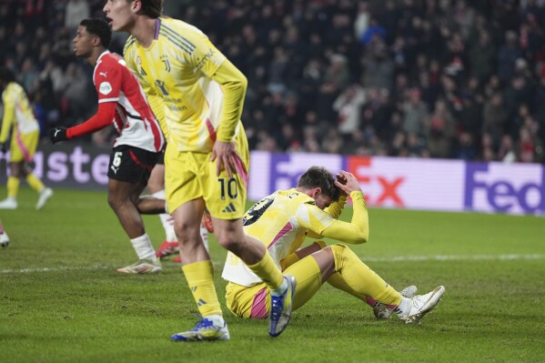 CornerEuropeo's tweet photo. 😱¡¡¡DRAMA ITALIANO EN EUROPA!!!

🫣 Semana trágica ,a nivel deportivo, para la Serie A  en la competiciones europeas.

❌Juventus, Milán y Atalanta naufragan en sus enfrentamientos europeos y se despiden de la Champions League ante rivales teóricamente inferiores. https://t.co/xYqcrj9kiE