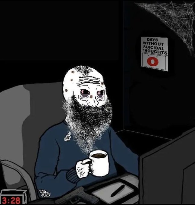 GordonGekko's tweet image. &quot;I just need one 100X then I can finally start living my life&quot;