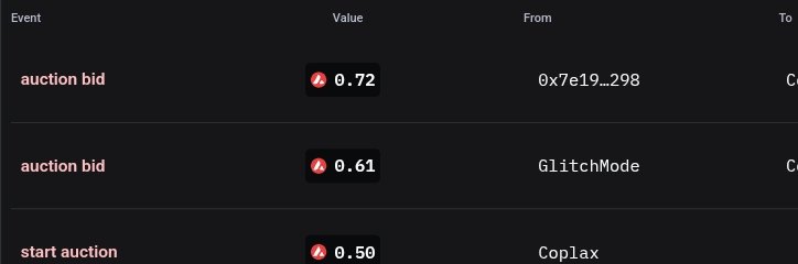 DegenApes_XRPL's tweet image. Auction Update 🚨 

Thank you (i can't find X account) &amp;amp; @71JGzone for joining the auction ✨ appreciate your  support fam 😊

✨Live Auction : 1  hour's left 
✨ Current Bid  : 0.72 $avax 

Let's go join bid war 🚢🔺