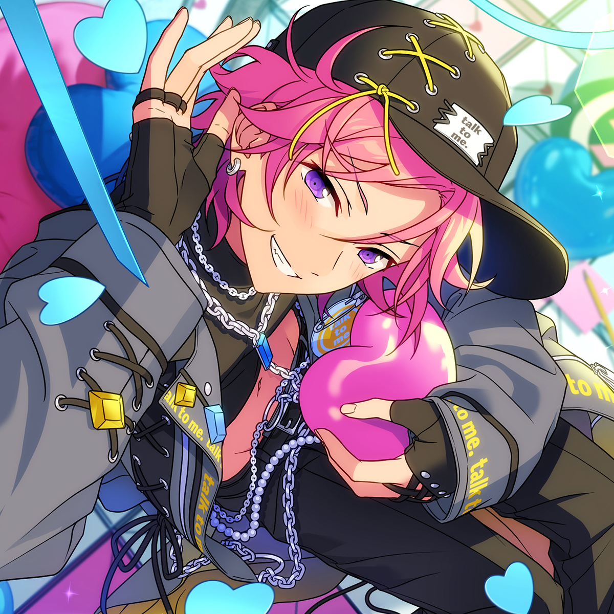 あんスタ　桜河こはく 桜河こはく 背景透過