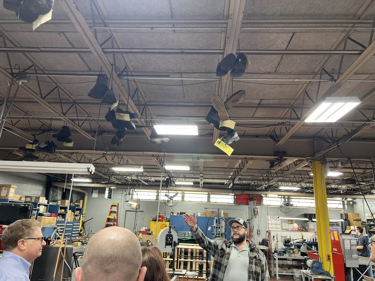NCFA (@ncfa1) on Twitter photo This is how Buckeye <a href="/WeldFastenerGuy/">BuckeyeFasteners</a> honors their fellow plant workers. On your last day you hang your work boots from the ceiling. And during our tour the current employees would speak about some of the guys who wore those boots. Very cool tribute! This is how Buckeye <a href="/WeldFastenerGuy/">BuckeyeFasteners</a> honors their fellow plant workers. On your last day you hang your work boots from the ceiling. And during our tour the current employees would speak about some of the guys who wore those boots. Very cool tribute!