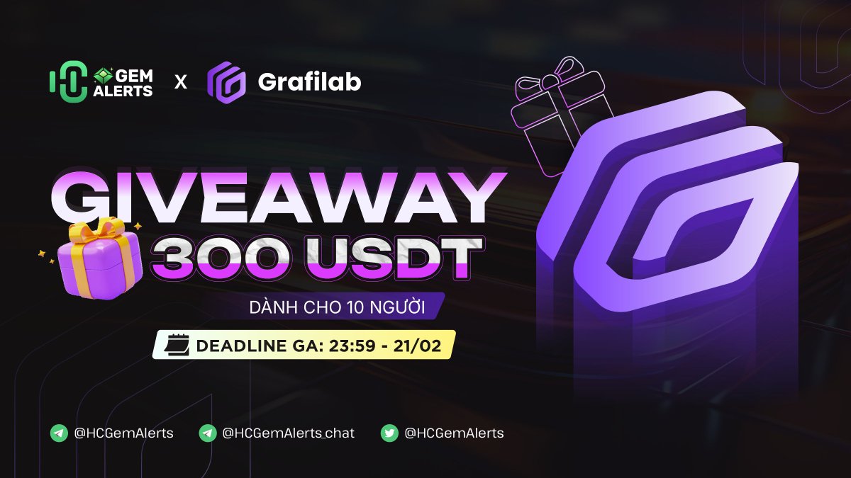 Giveaway 10 suất airdrop 30$ cho ae may mắn🔥

Grafilab là hệ sinh thái AI thế hệ mới đơn giản hóa phát triển, triển khai và kiếm tiền từ AI

Hiện sự kiện IDO của Grafilab đang diễn ra, ae hứng thú có thể tham gia qua đường link này để nhận ưu đãi nhé