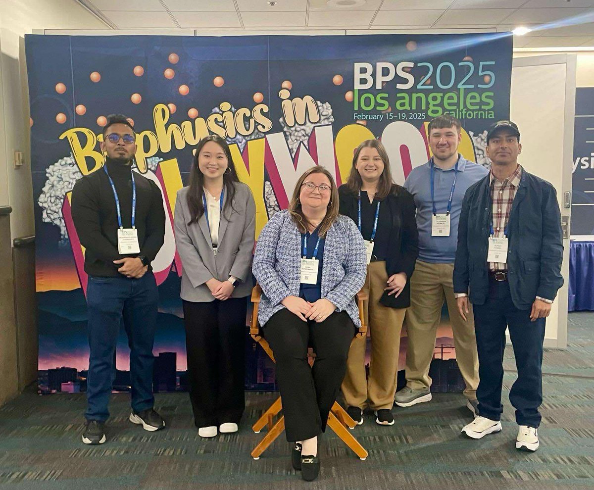 alex2np's tweet photo. I attended the 69th BPS Annual Meeting in Los Angeles, California. It was an incredible experience. I am deeply thankful to Dr. Nikki Reinemann @OleMiss_MBELab and my labmates for their outstanding achievements. https://t.co/JDXr2K8ZBb