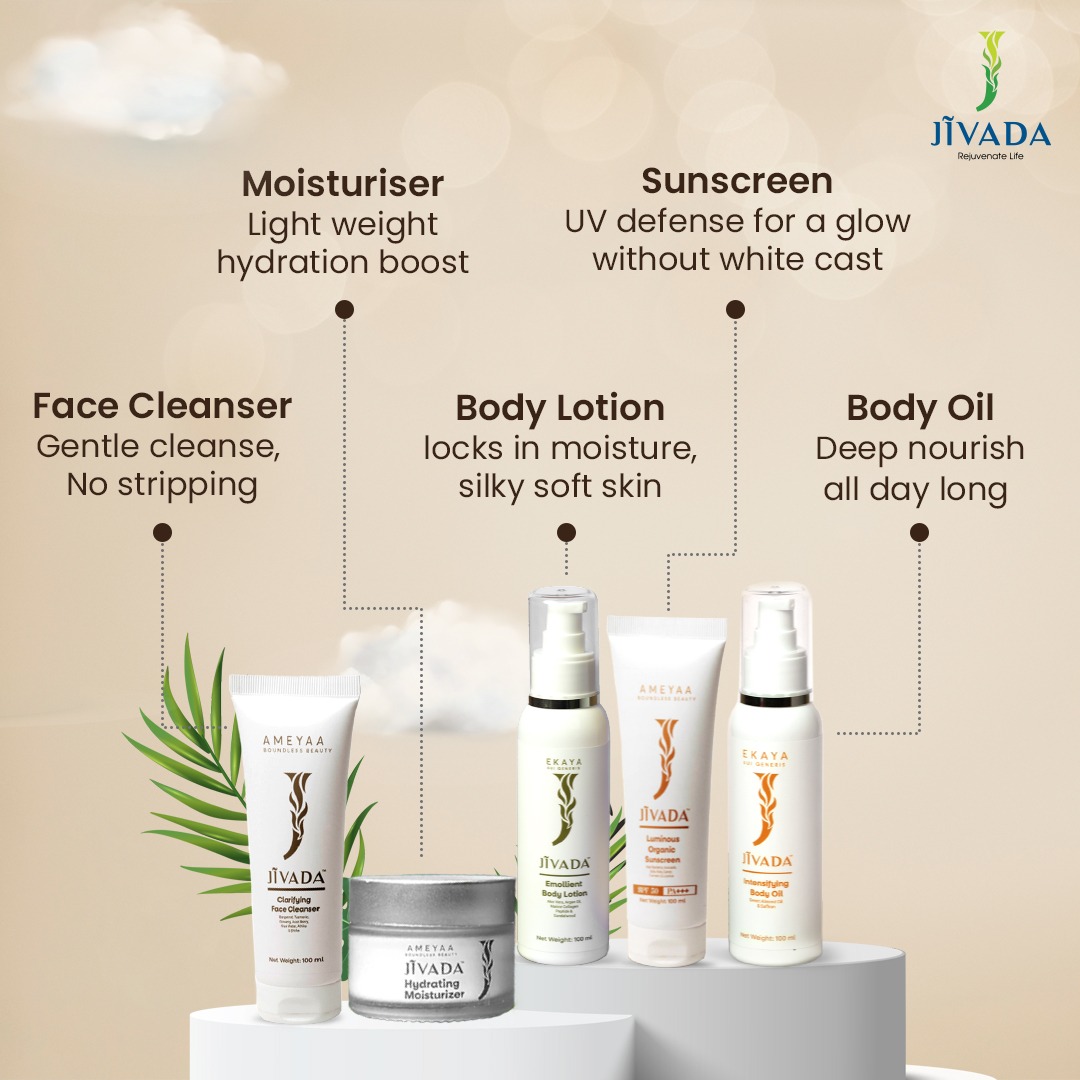 jivada_in's tweet photo. Spring is here! Time to glow Naturally!
Comment your go- to springcare essentials?
#jivada #cleanser #SpringSkincare #nourish #faceserum #ayurveda #allskintypes #Organic #glow https://t.co/O4B0UpxpV3