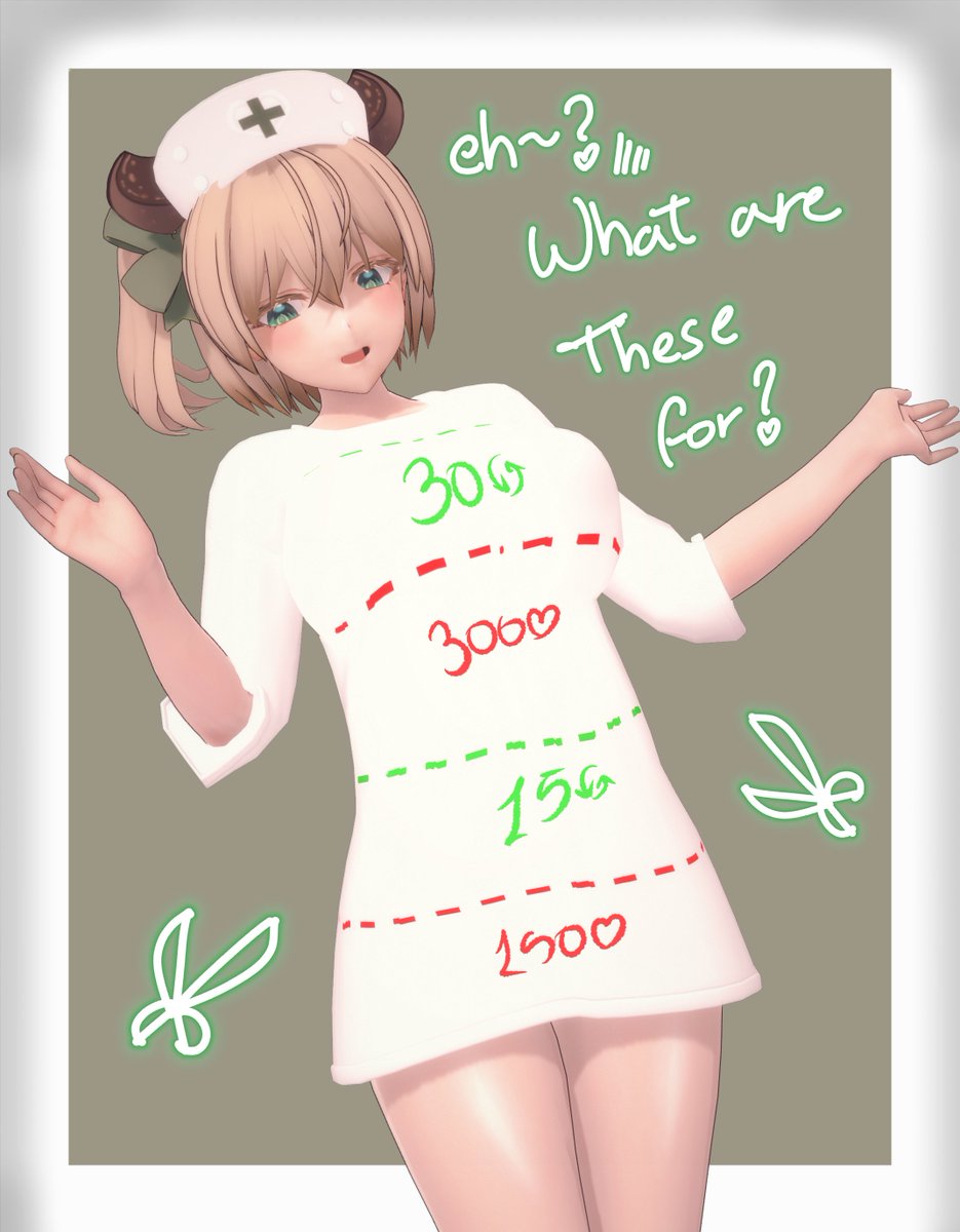 Uhm... i wonder what are those marks for..?🤭

Haven't seen any for her yet... so i wanted to, even tho i'm working on lots of things at the same time... 😅

Anyway lets go~! hope is not too late already!😂

#/Nimagery