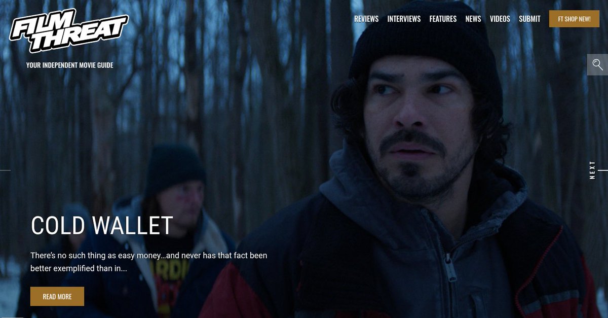 “…he  dives head first into the burgeoning cryptocurrency market…” Kent Hill gets wound up by Cold Wallet.
filmthreat.com/reviews/cold-w… #SupportIndieFilm #ColdWallet #Thriller