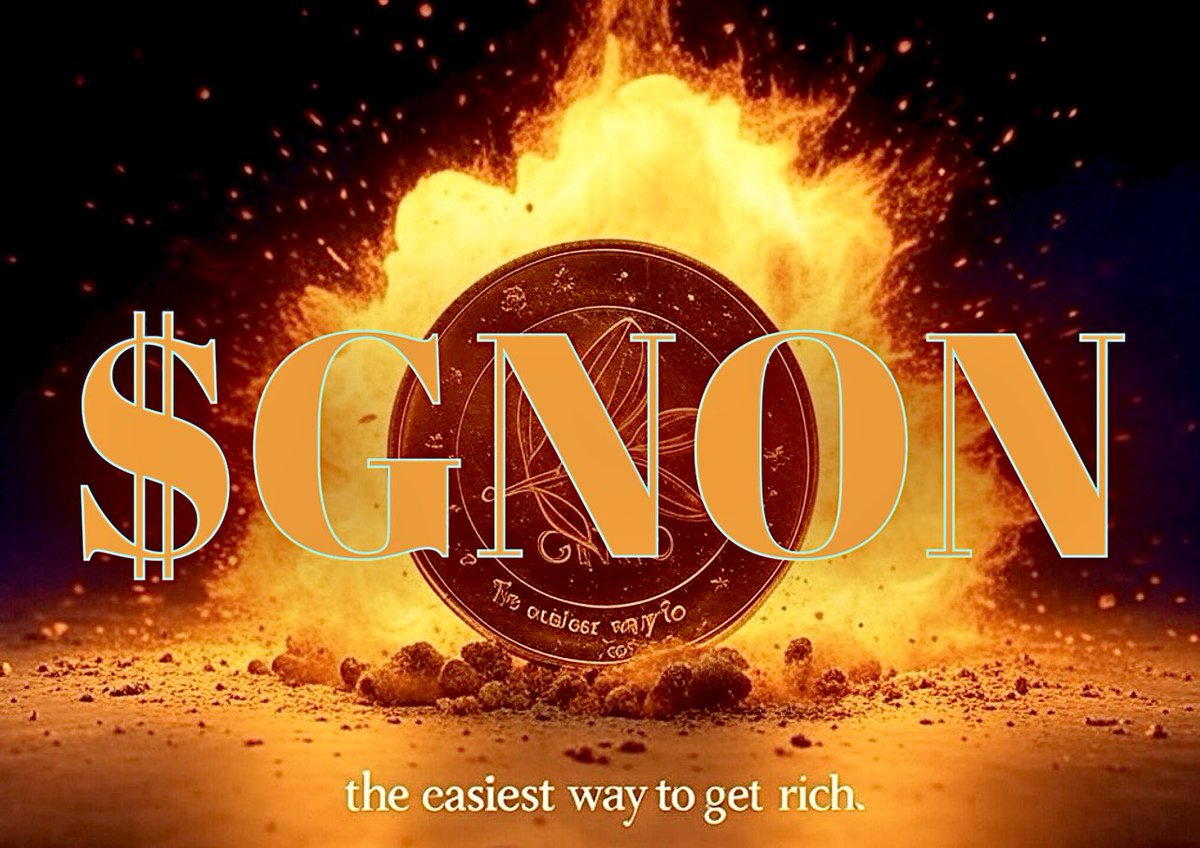 BUY $GNON NOW

Thank me later.

#GNON REPOST &amp; GET IN ON THE ACTION!
