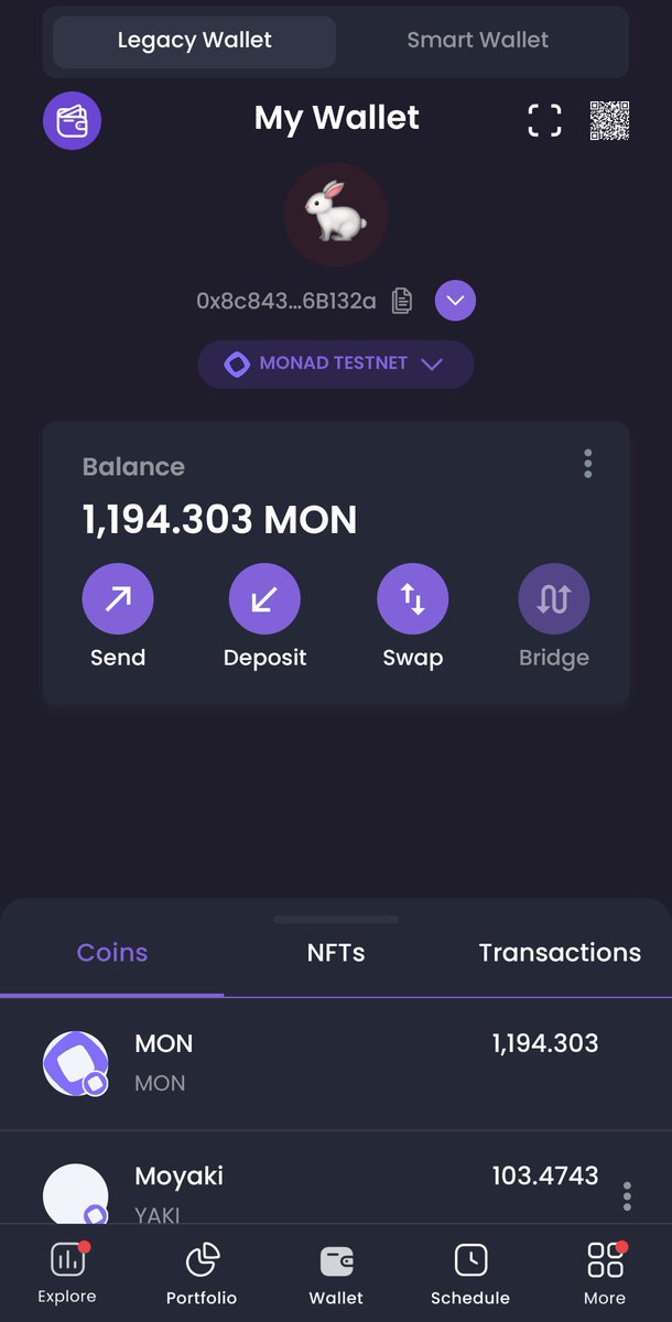 Notations_Ng's tweet photo. Wallet address in the previous post was too much, I sent 300+ Mon yesterday.
I'll be sending $Mon to address in the comment section!

1️⃣ Follow:  @Notations_Ng + @haha_app
2️⃣ Like + RT
3️⃣ Tag 3 Friends
4️⃣ Turn on Post Notifications 
5️⃣ Drop Screenshot in the Comment section 👇👇 https://t.co/GbiSXRmxKk