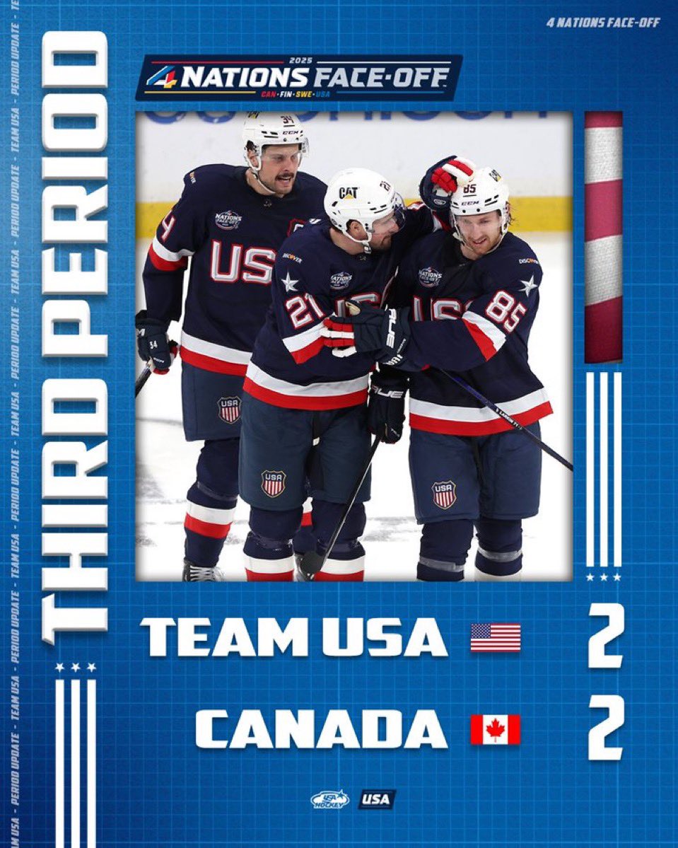 One goal. Winner takes all. 🇺🇸🇨🇦

Who will bring it home? #4Nations
