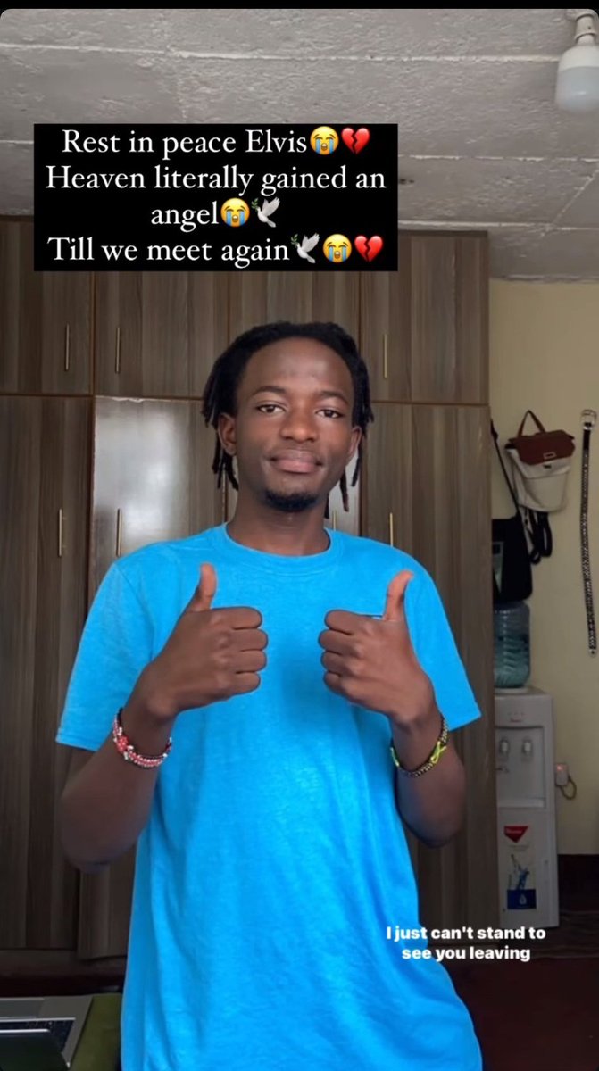 Elvis Munene, City Hall intern who went missing in January, found dead.

What did he witness that he was not supposed to witness?

Why kill a young man who was just an intern?

A sick country this one!