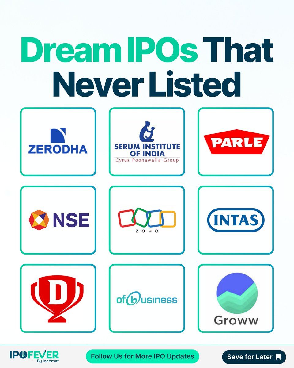 ipofever's tweet photo. @Tanmay_31_ Dream IPOs! https://t.co/Ql02VhThKA