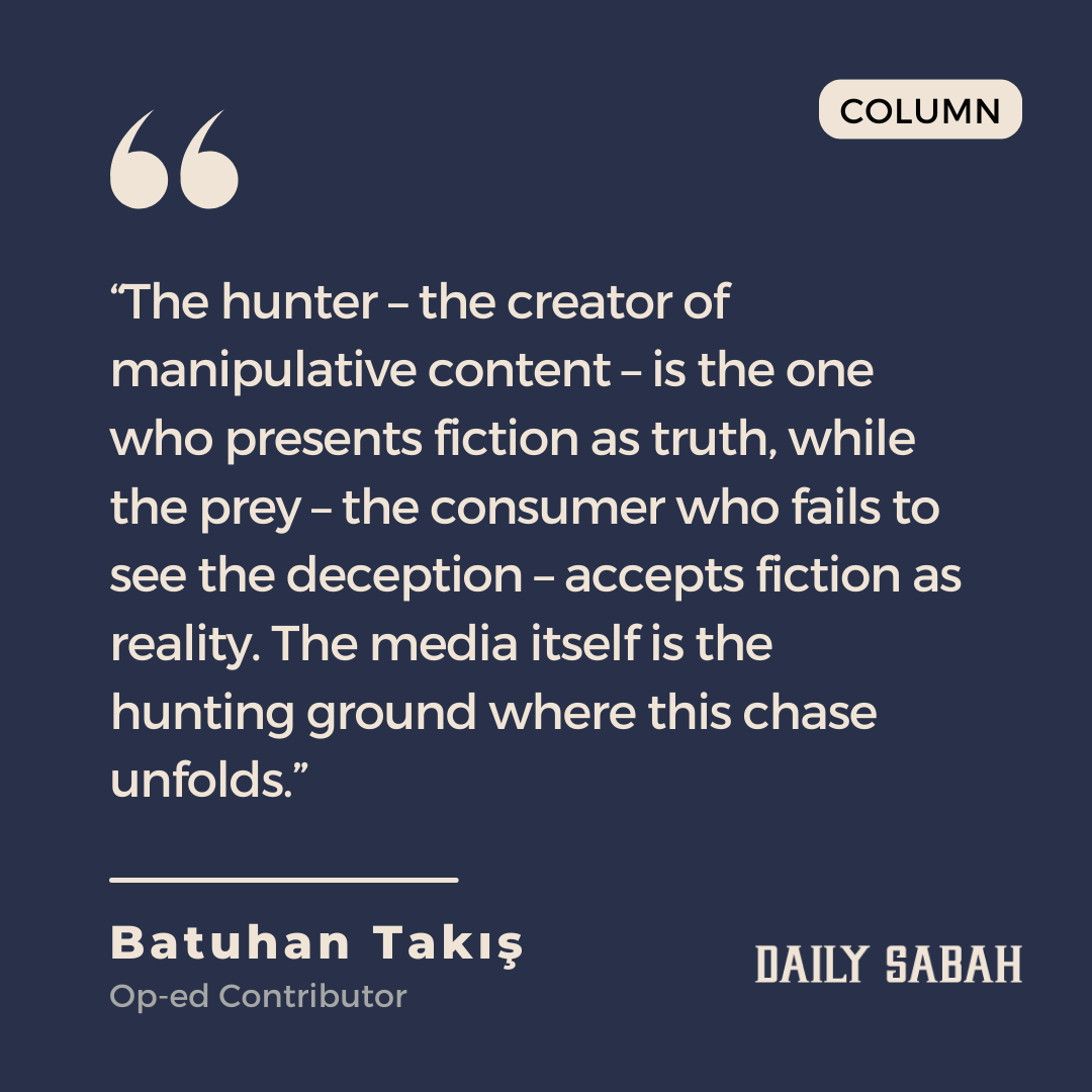 The hunter is closer than you think - by Batuhan Takış | DS Opinion
dailysabah.com/opinion/op-ed/…