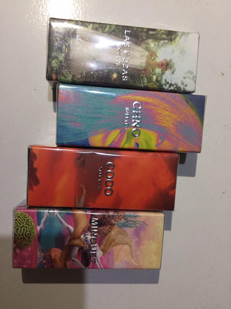 siap kiriiim dom bogor yaaa

Sea Makeup Liquid Blush 50K
BNB Eyeshadow 38K
SaffnCo 5ml 35K/pcs