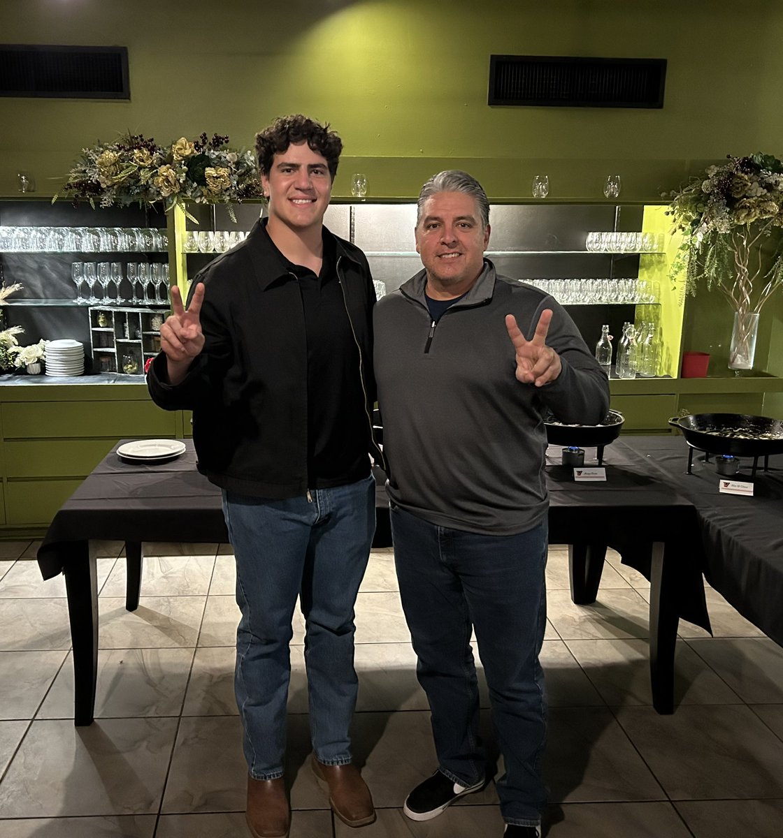 Mike Barela (@coach_barela) on Twitter photo Representing the 915 in the one & only 9-5-6!
Two Thunderbirds celebrating a 4.0 semester with the other 4.0 Vaquero Football players. Elite group!
Hats off to TE <a href="/MateoGrajeda19/">Mateo Grajeda</a> for the work put in on the field AND in the classroom.
#SAFE #TEP Representing the 915 in the one & only 9-5-6!
Two Thunderbirds celebrating a 4.0 semester with the other 4.0 Vaquero Football players. Elite group!
Hats off to TE <a href="/MateoGrajeda19/">Mateo Grajeda</a> for the work put in on the field AND in the classroom.
#SAFE #TEP