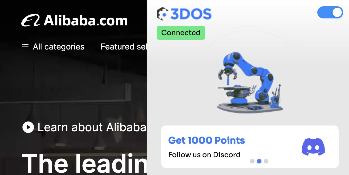 Poin airdrop 3DOS