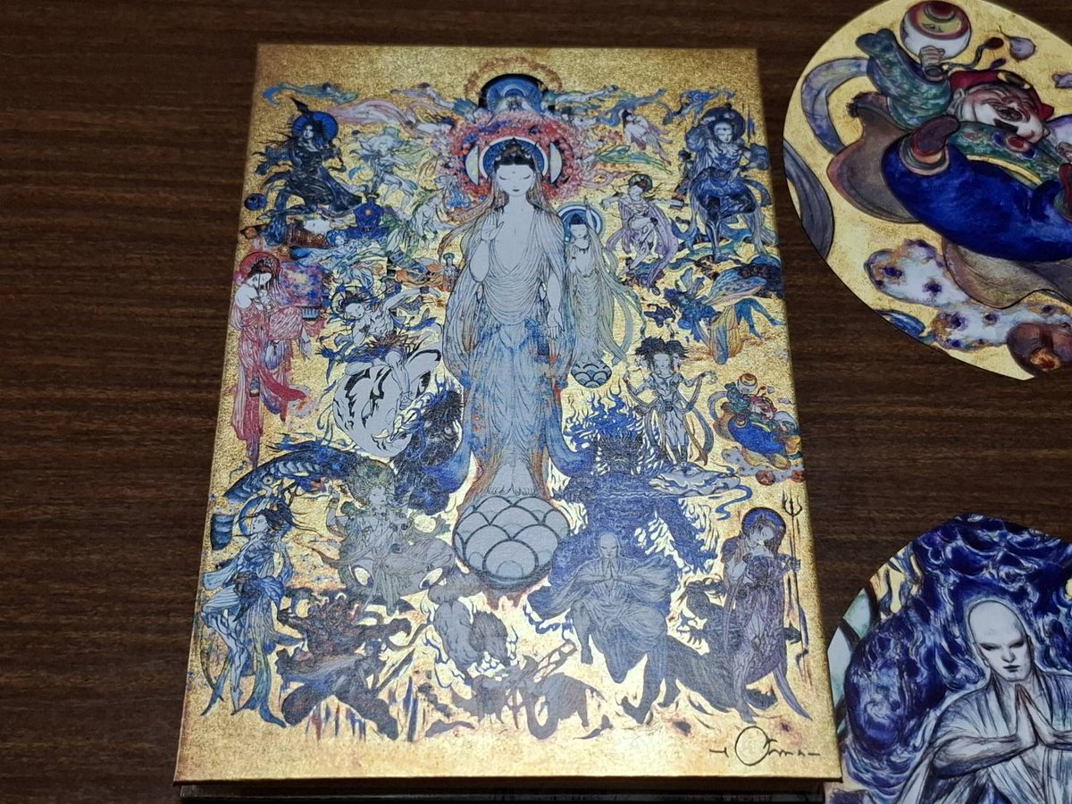 真福寺では、ファイナルファンタジーのキャラクターデザインなどを