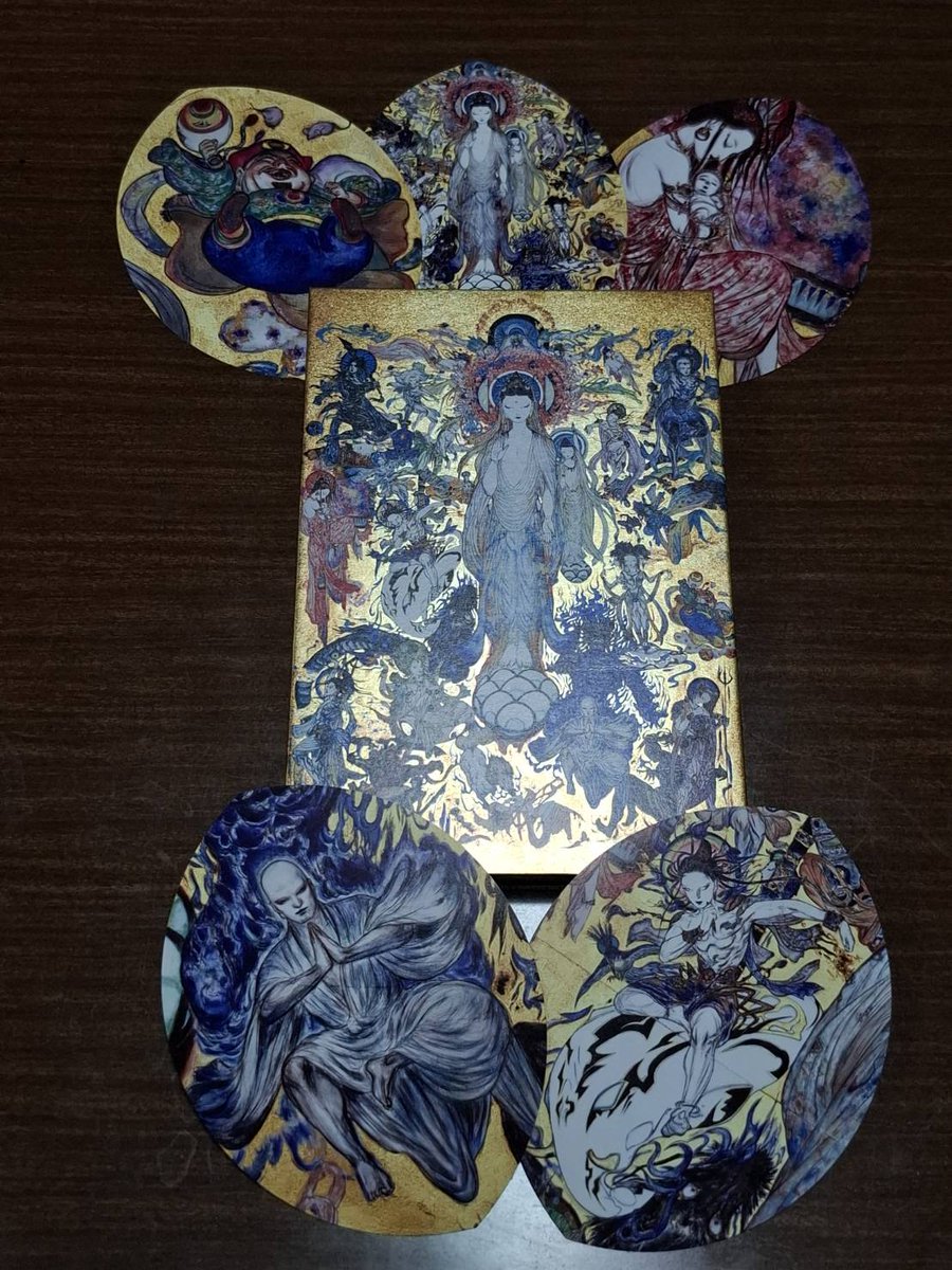 真福寺では、ファイナルファンタジーのキャラクターデザインなどを