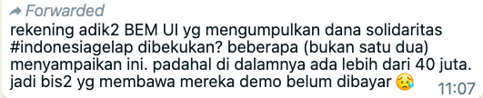 Bekukan rekening ini atas dasar apa ya?

#IndonesiaGelap