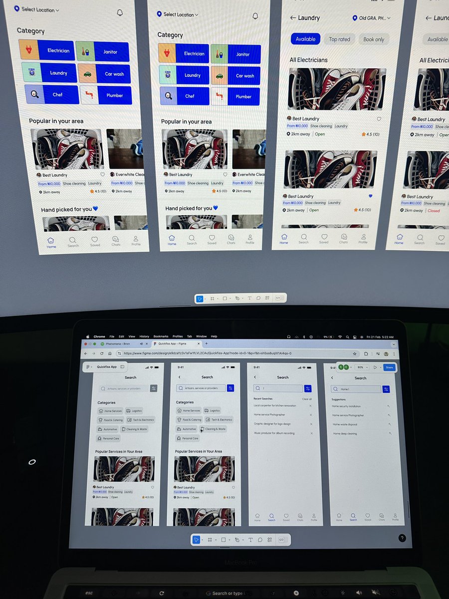 Seeing 
@tumini_xoxo
’s UI work for our project—super impressed! Backend build up next! #backenddev #coding