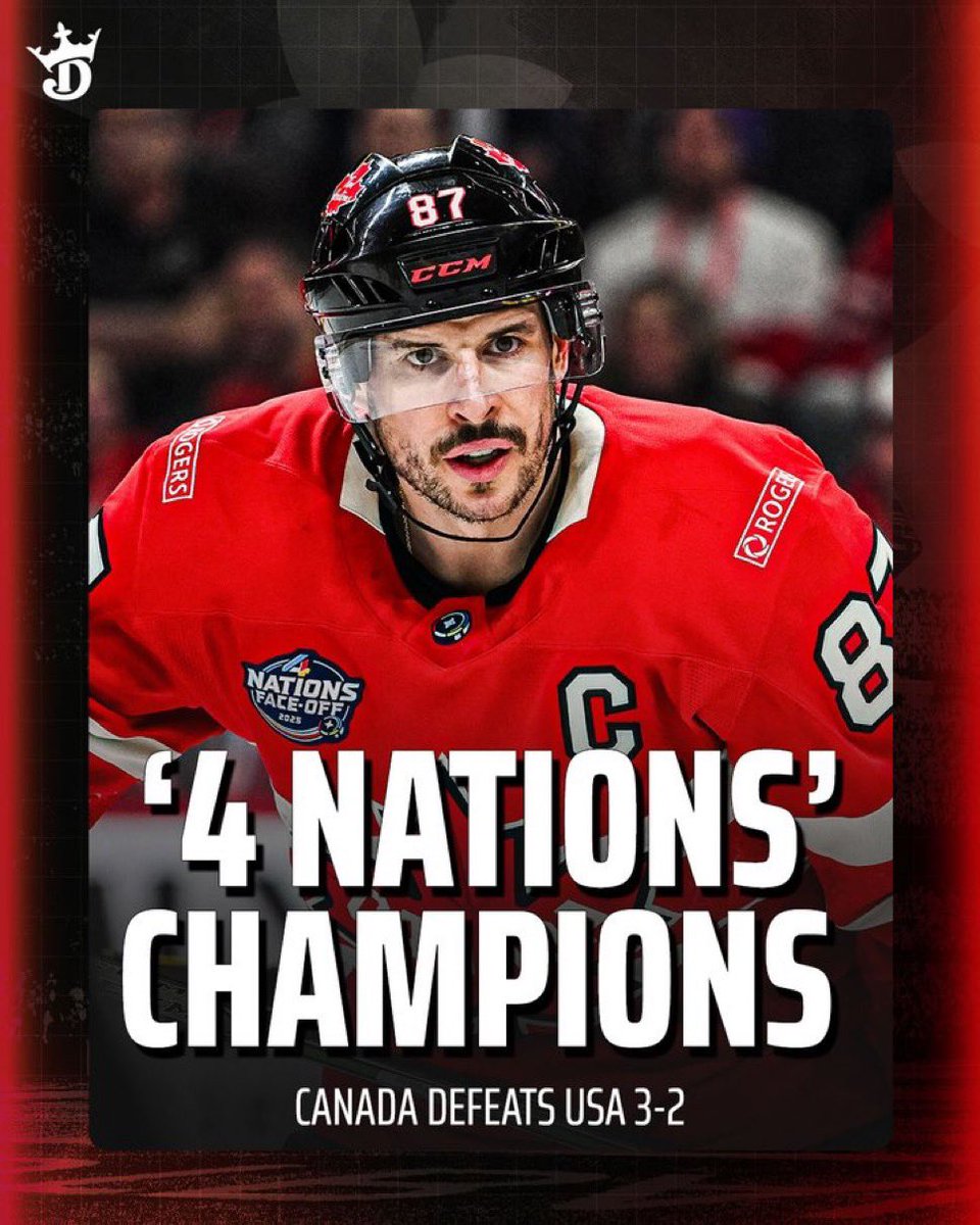 Pick6's tweet image. Maple syrup and hockey W’s… Canada deserved it