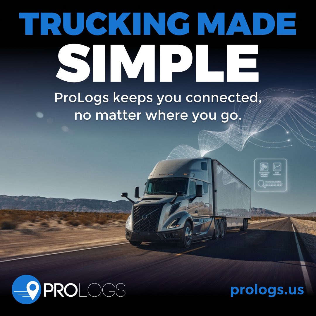 prologs_eld's tweet image. Stay connected, stay ahead! 🚛📡 ProLogs simplifies trucking with smart ELD solutions that keep you on track—no matter where the road takes you. Learn more at prologs.us. #TruckingMadeSimple #ProLogs #ConnectedOnTheRoad