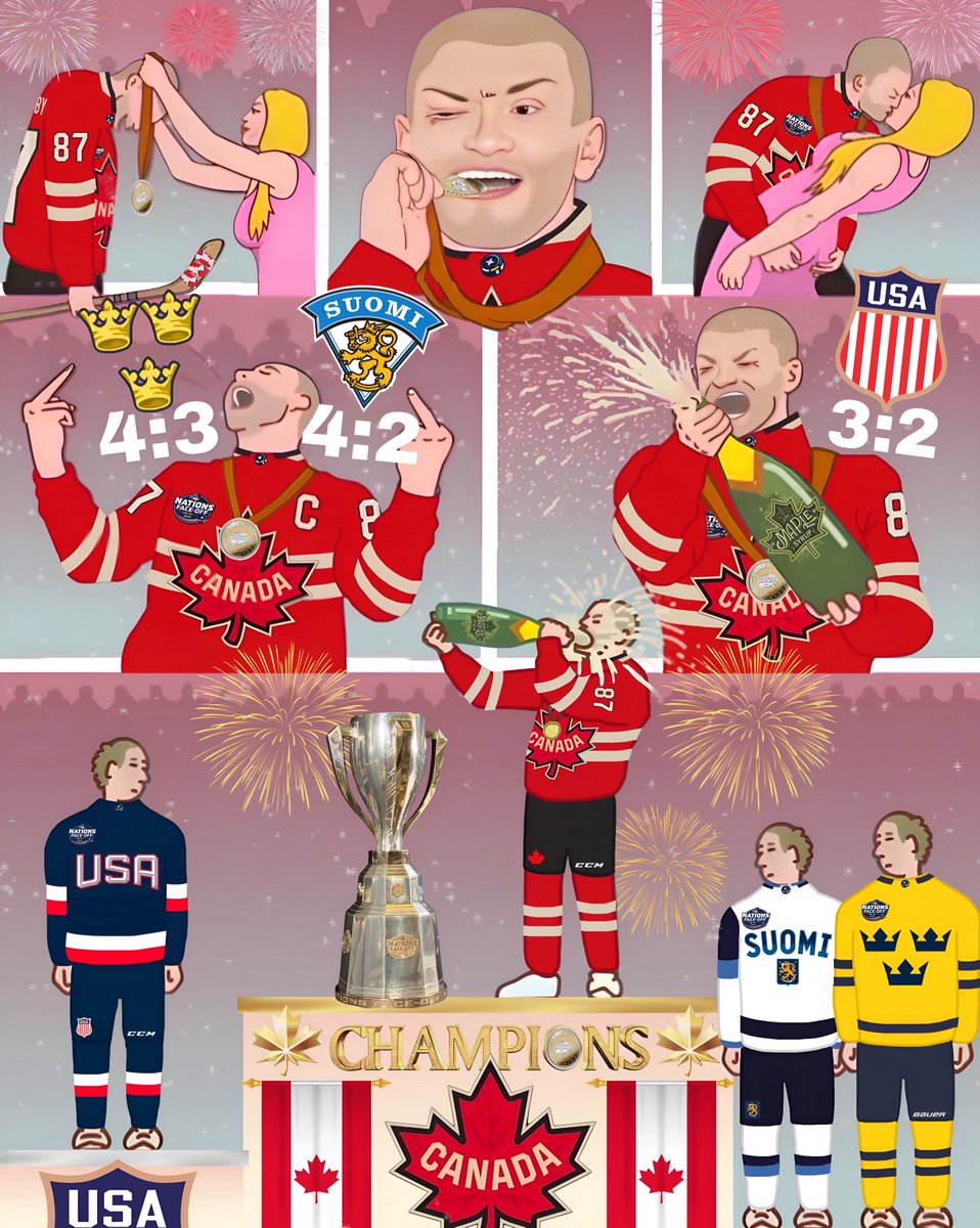 CANADA!! FOUR NATIONS CHAMPIONS!!! 🇨🇦🥇