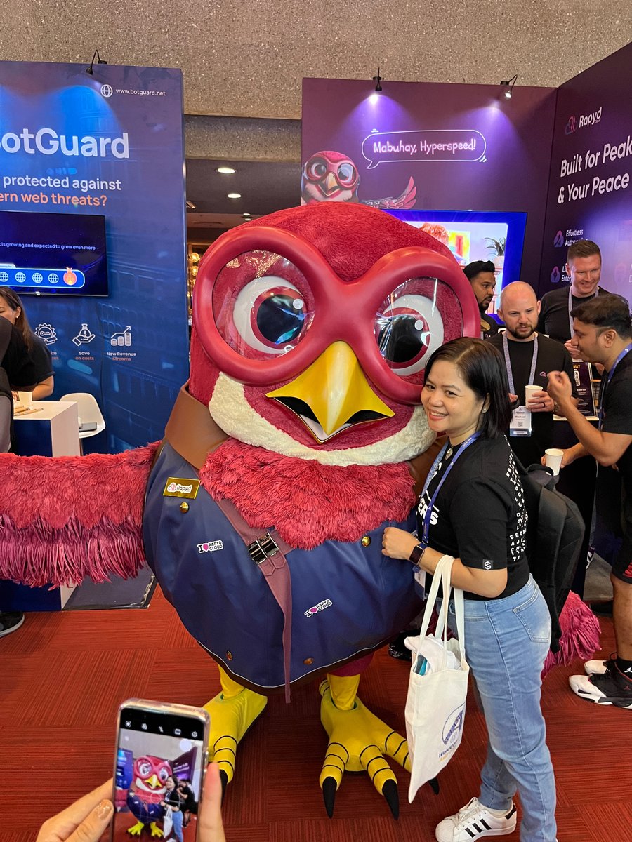 LevamoHosting's tweet photo. Fleet was the most popular person at WordCamp! 😅
He’s standing right behind the Rapyd Cloud booth btw, so go grab a selfie with him! 🤳📸
#WCAsia #WCAsia2025 #RapydCloud #Hyperspeed https://t.co/zThZevHe8s