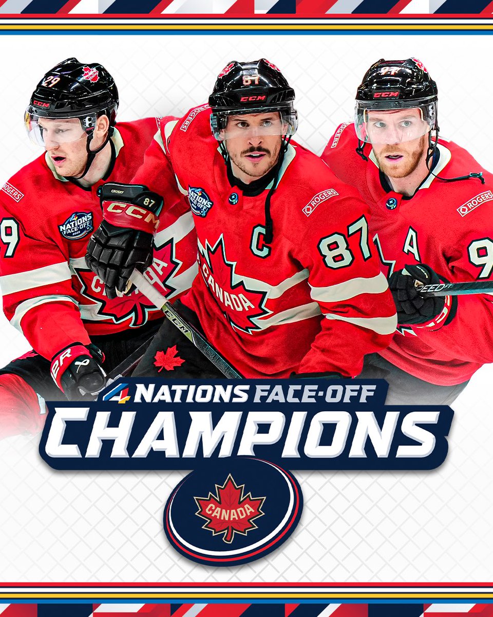 CANADA HAS WON THE #4NATIONS FACE-OFF!!! 🇨🇦