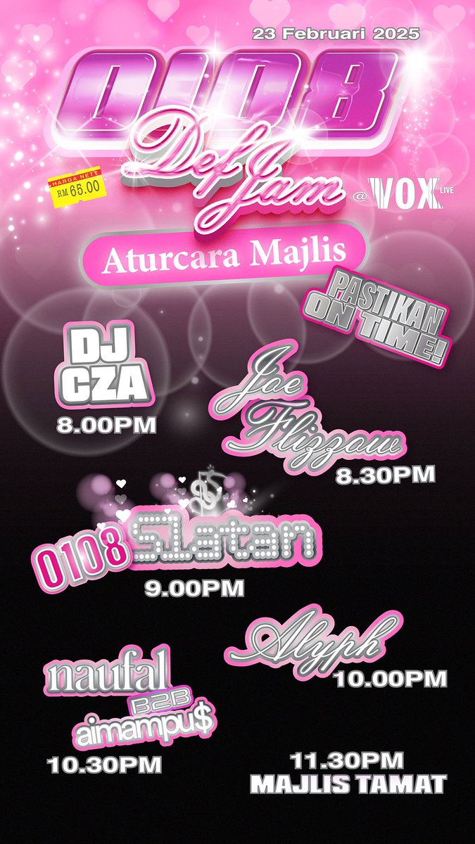 Salam Jumaat
Perjalanan kita pada ahad ni 23/5 👇👇

NO DOOR TIX ❌
GRAB NOW @ dataran.online BEFORE SOLD OUT 📲