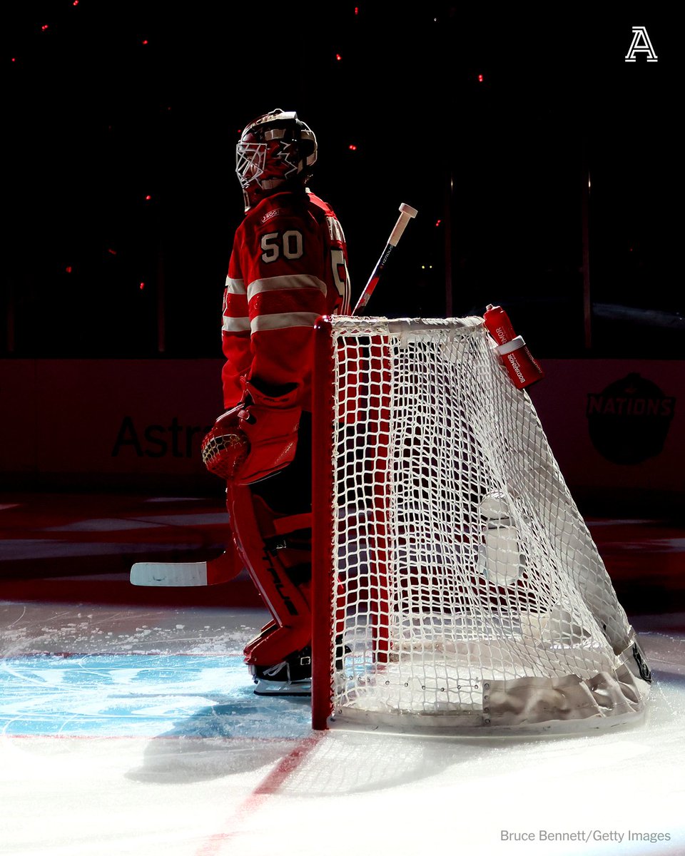 TheAthletic's tweet photo. Jordan Binnington in winner-take-all games:

◽️ 29/30 saves in 2019 second round Game 7 against Dallas
◽️ 32/33 saves in 2019 Stanley Cup Final Game 7 against Boston
◽️ 31/33 saves in 4 Nations Face-Off final

He won each of those games.

H/T @Peter_Baugh
https://t.co/QS82QlahiA https://t.co/lQi576rHOX
