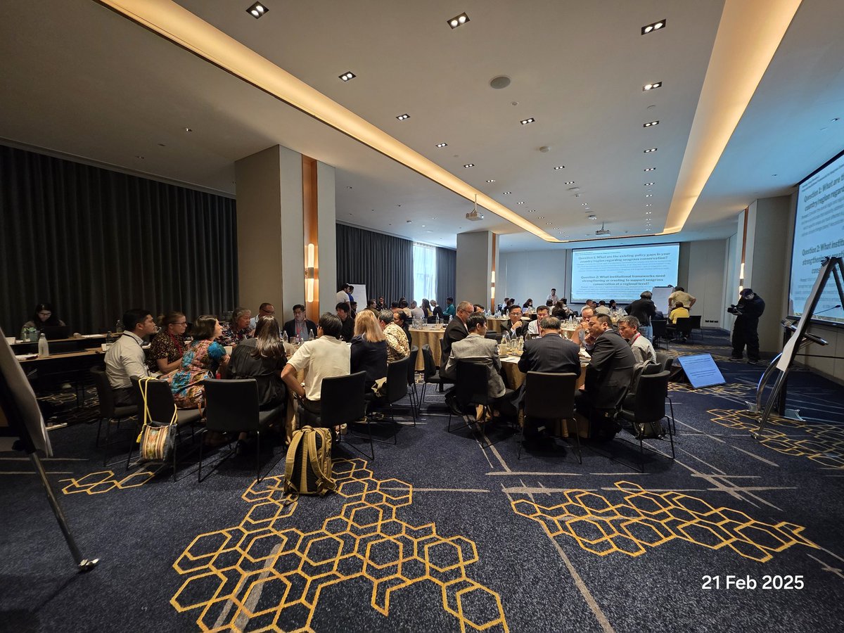 Day 2 of the Asian Regional Dialogue on Seagrass and Dugong Conservation focuses on Policy, Data and Coordination. 4 active interactive Working Groups!!
<a href="/UNEP/">UN Environment Programme</a> <a href="/UNEP_COBSEA/">COBSEA Secretariat</a> <a href="/DugongHub/">Dugong & Seagrass Hub</a> <a href="/BonnConvention/">Convention on Migratory Species (CMS)</a> <a href="/UNBiodiversity/">UN Biodiversity</a> <a href="/MFAThai/">กระทรวงการต่างประเทศ | MFA of Thailand</a> <a href="/ABiodiversity/">ASEANBiodiversity</a> <a href="/ASEAN/">ASEAN</a>