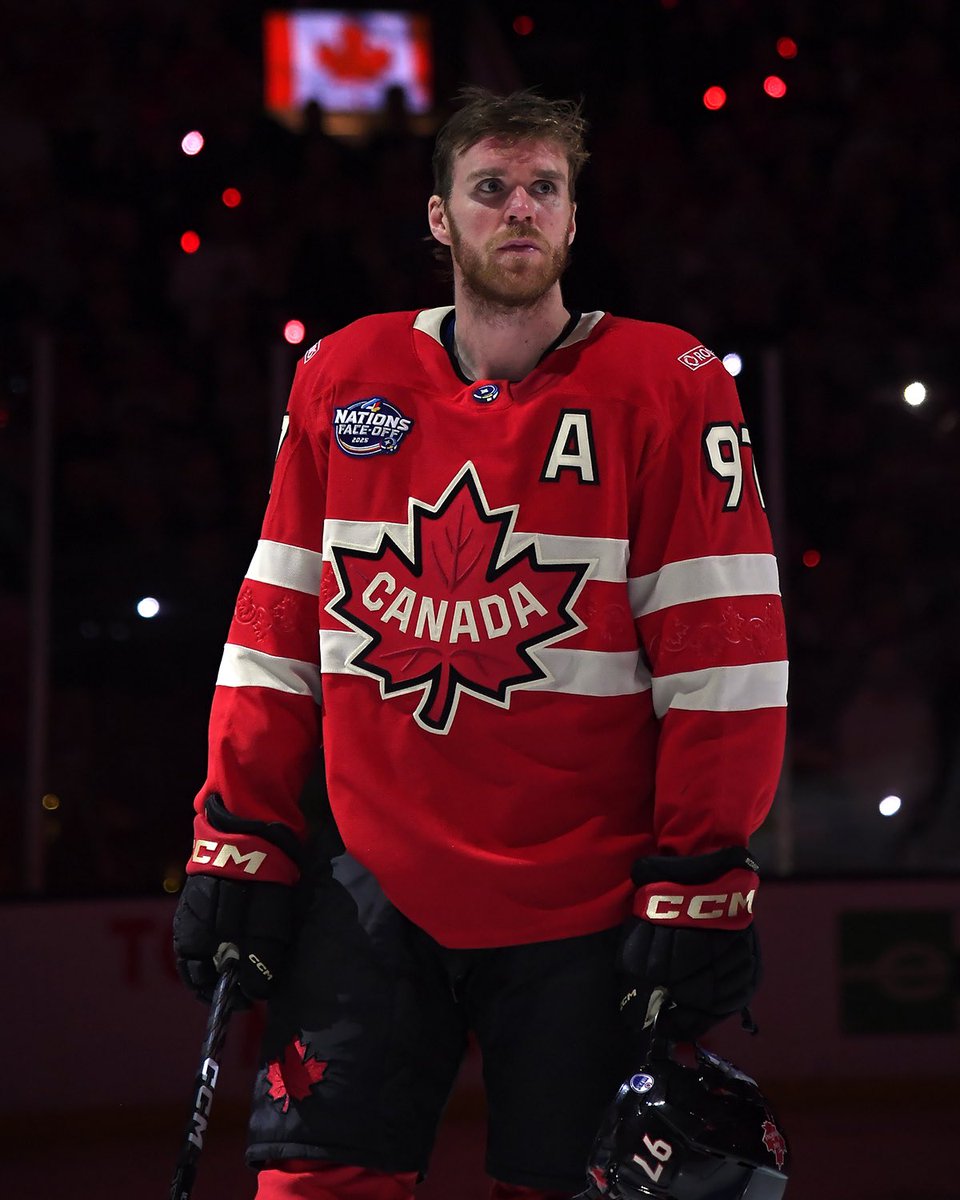 itzmillertime's tweet photo. This meant more than a “little hockey tournament”. Hell yah it did buddy #McDavid #McJesus #Canada #4Nations 🇨🇦 https://t.co/LeCi03J3TU