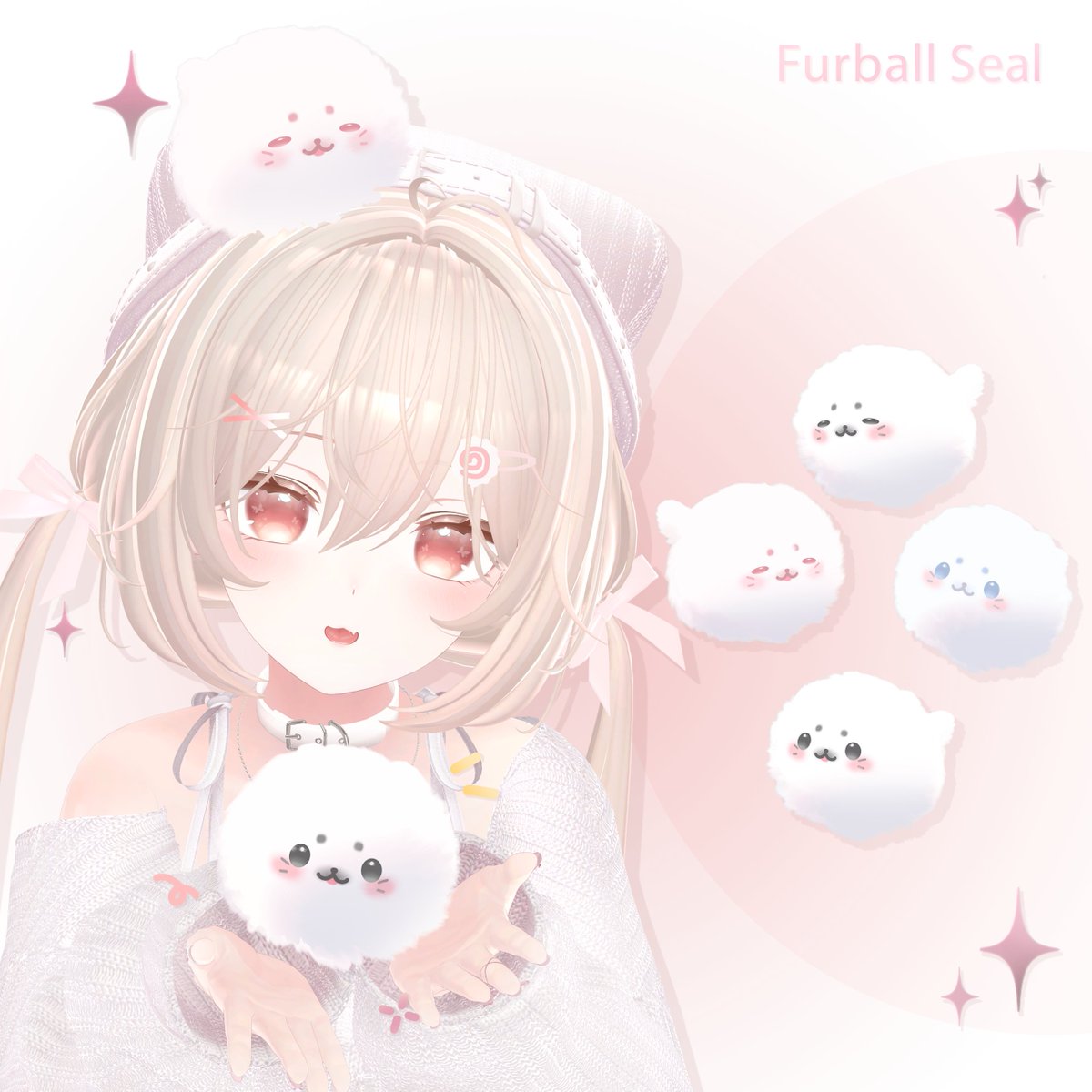 _Nekodango's tweet photo. 🦭‧₊⁺Furball Seal 発売記念‧₊⁺       
   URL :https://t.co/7aEDgIak6y
🦭Follow + RTしてくれた方のなかで抽選で5名様に！ よろしくお願い致します~          
期限：2025.2.28 pm 5：00 (JST)            
当選者にはDMでお知らせします    
#booth_pm #VRChat https://t.co/lU0TGHD5hi