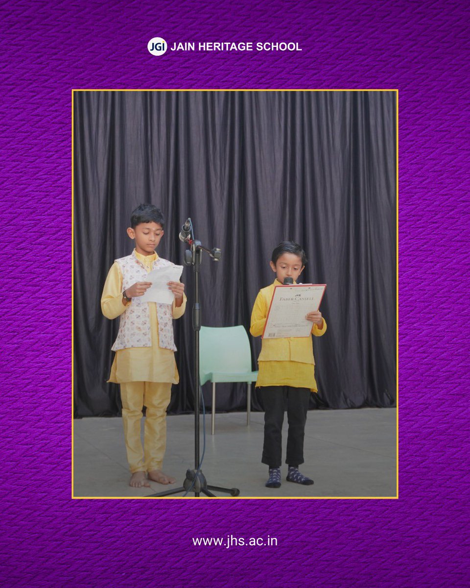 JHSBangalore's tweet image. Celebrating the spirit of wisdom and new beginnings! The students of Grade 3B beautifully presented a assembly on Vasant Panchami, honouring Goddess Saraswati and the essence of knowledge, music, and creativity. 

#JHS #JAINHeritageSchool #VasantPanchami #SchoolCelebrations