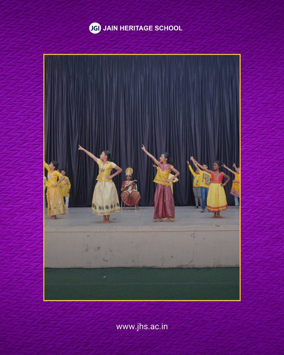 JHSBangalore's tweet image. Celebrating the spirit of wisdom and new beginnings! The students of Grade 3B beautifully presented a assembly on Vasant Panchami, honouring Goddess Saraswati and the essence of knowledge, music, and creativity. 

#JHS #JAINHeritageSchool #VasantPanchami #SchoolCelebrations