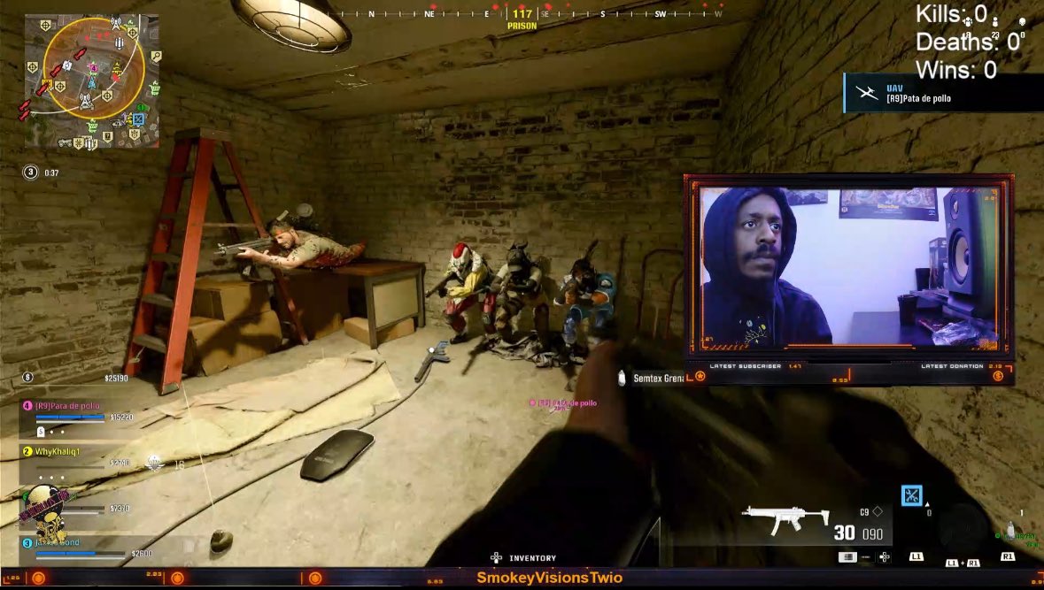 TWIOGAMING's tweet photo. WARZONE BE CRAZY AS HELL 😂😂😂😂

WHY YALL JUST CHILLING IN THERE LIKE THAT!!! 🤦🏾‍♂️ 

TWITCH: Smokeyvisionstwio https://t.co/vX3Hy270y3…

#cod #warzone #wtf #streaming #playstation #twitch #funny https://t.co/v2e8im5Haz