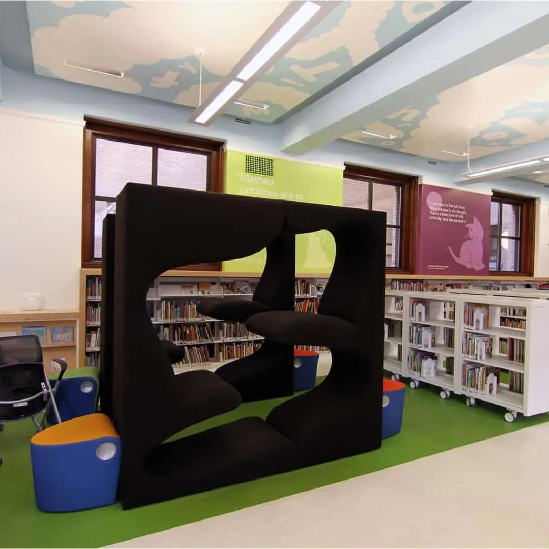 bradfordsystems's tweet image. Create a fun and inviting space for young readers with colorful, kid-friendly library furniture. Designed for comfort, durability, and engagement.

Discover more: bit.ly/3CvlVuO
#ChildrensLibraries #ReadingSpaces #BradfordSystems
