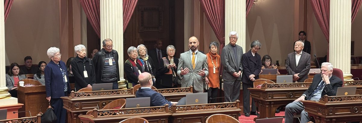 Mike McGuire (@ilike_mike) on Twitter photo Never forget. Never again.
The lives of over 100,000 innocent Japanese Americans were forever changed when they were uprooted from their homes and lives and placed in internment camps across the country.
Grateful to <a href="/sencabaldon/">@sencabaldon</a> for marking this somber anniversary. Never forget. Never again.
The lives of over 100,000 innocent Japanese Americans were forever changed when they were uprooted from their homes and lives and placed in internment camps across the country.
Grateful to <a href="/sencabaldon/">@sencabaldon</a> for marking this somber anniversary.