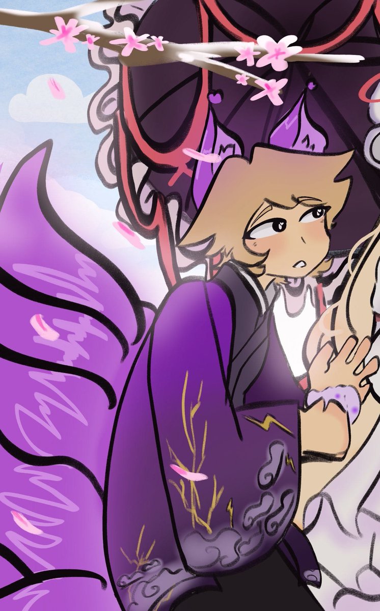 FleetwaySphere's tweet image. Honestly I've been wanting to write this out for a while now, but SOMEONE posting their oc lore has inspired me to do the same, so here's a basic overview of Jemos Izayoi, The Devil's Lunar-Designed Vampire Knight! (First art by @/h4zyka, 2nd by @/JNafuda, go follow them)