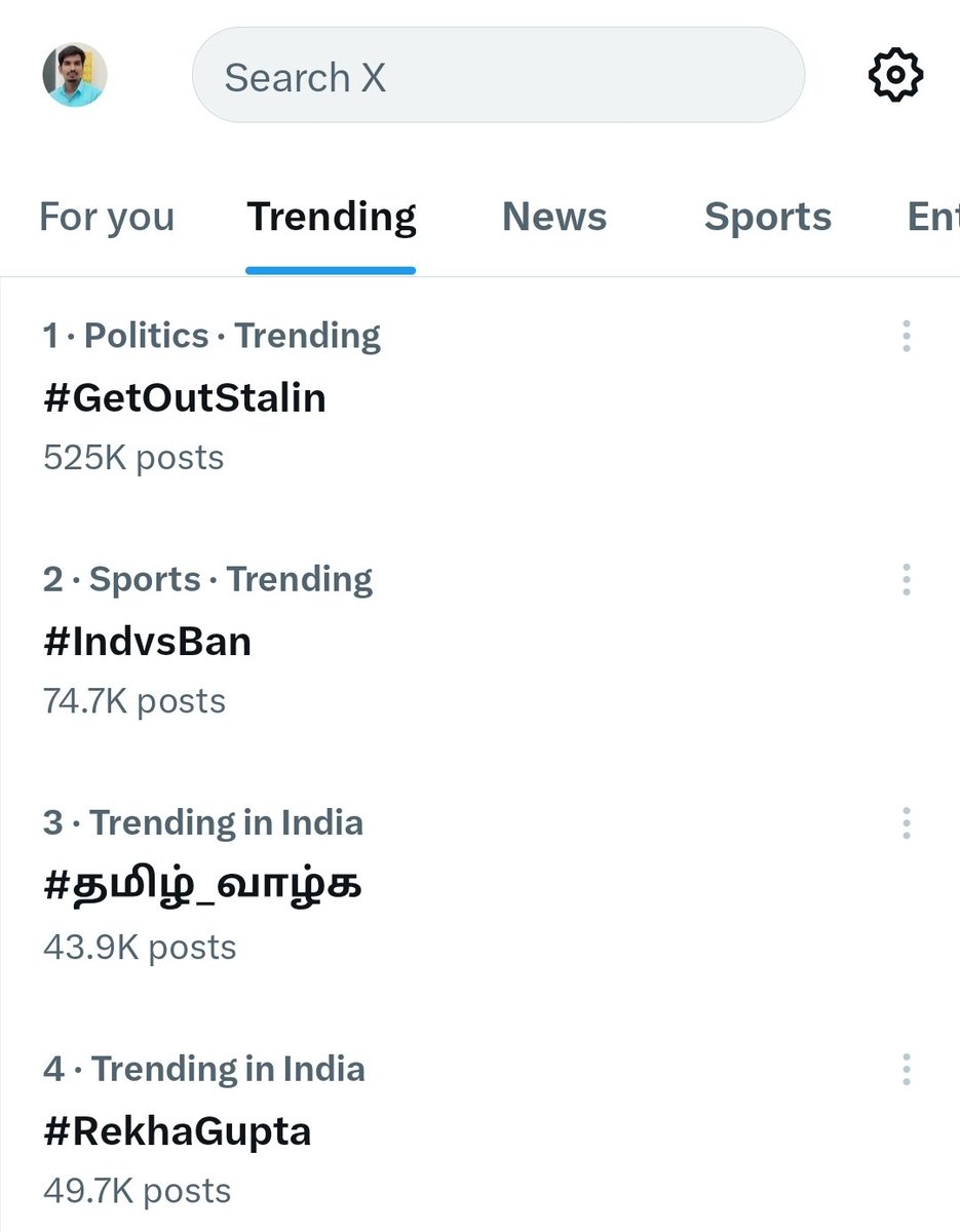 anbuselvan_Bjp's tweet photo. தலைவர் ஆரம்பிச்சு வச்சு 4 மணி நேரத்துல 525K posts and counting. 
தப்பு பண்ணிட்டயே சிங்காரம் 😄#GetOutStalin https://t.co/eVpLlzOega