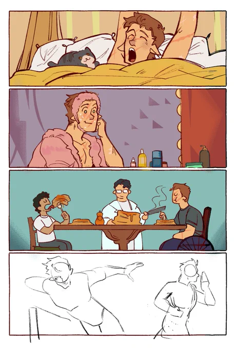 old unfinished hotguy comic 