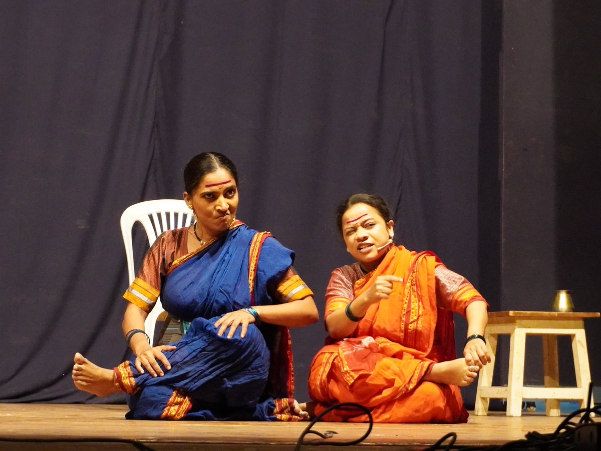 swachcoop's tweet image. #SWaCH &amp;amp; @KKPKP4  organized the play #VhayMiSavitri, highlighting the inspiring journey of #SavitribaiPhule.  This powerful play, written by Sushama Deshpande, was beautifully brought to life by  Shubhangi Bhujbal &amp;amp; Shilpa Sane. 
Thank to everyone for making it successful!