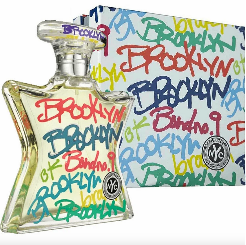 Today's #aesthetic:  David Erickson - Colorful Salvo, and Brooklyn by Bond No 9
#modernart #graffitiart #perfume